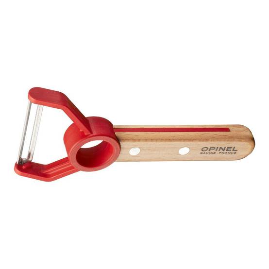 Coffret Le Petit Chef couteau et éplucheur bois rouge - Opinel - Image 5