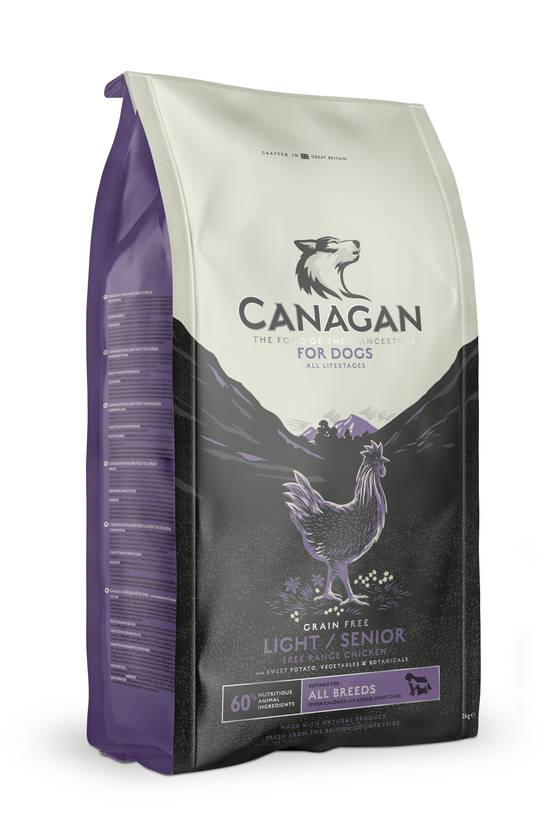 Canagan - Croquettes chien sénior ou en surpoids sans céréales 12 kg - Canagan - Image 1