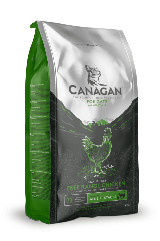 Canagan - Croquettes chat au poulet fermier sans céréales 1,5 kg - Canagan - Image 1