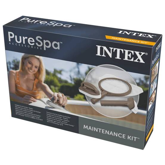 Intex - Intex - Kit d'entretien spa - brosse + épuisette + tampon - Image 7