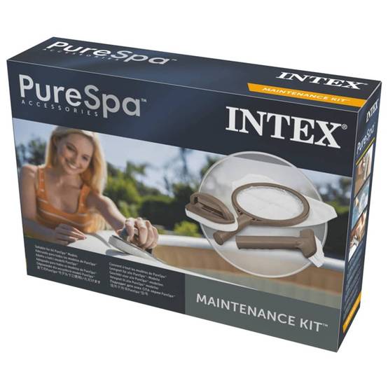 Intex - Intex - Kit d'entretien spa - brosse + épuisette + tampon - Image 9
