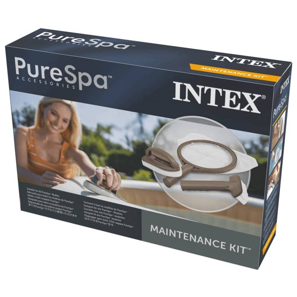 Intex - Intex - Kit d'entretien spa - brosse + épuisette + tampon - Image 9