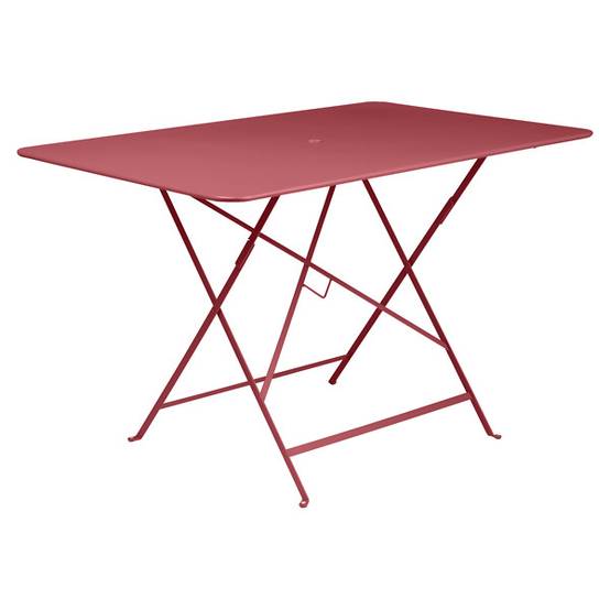 Fermob - Table de jardin rectangulaire pliante acier piment 6 personnes Bistro Fermob - Image 5