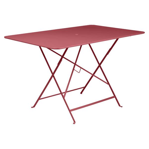 Fermob - Table de jardin rectangulaire pliante acier piment 6 personnes Bistro Fermob - Image 5