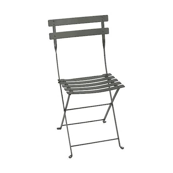 Fermob - Chaise de jardin pliante acier romarin Bistro Fermob - Image 5