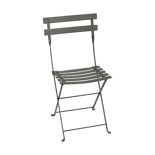 Fermob - Chaise de jardin pliante acier romarin Bistro Fermob - Image 3
