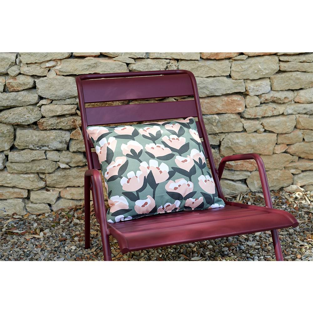 Fermob - Fauteuil de jardin bas acier carbone Monceau Fermob - Image 4
