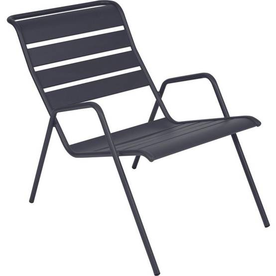 Fermob - Fauteuil de jardin bas acier carbone Monceau Fermob - Image 1