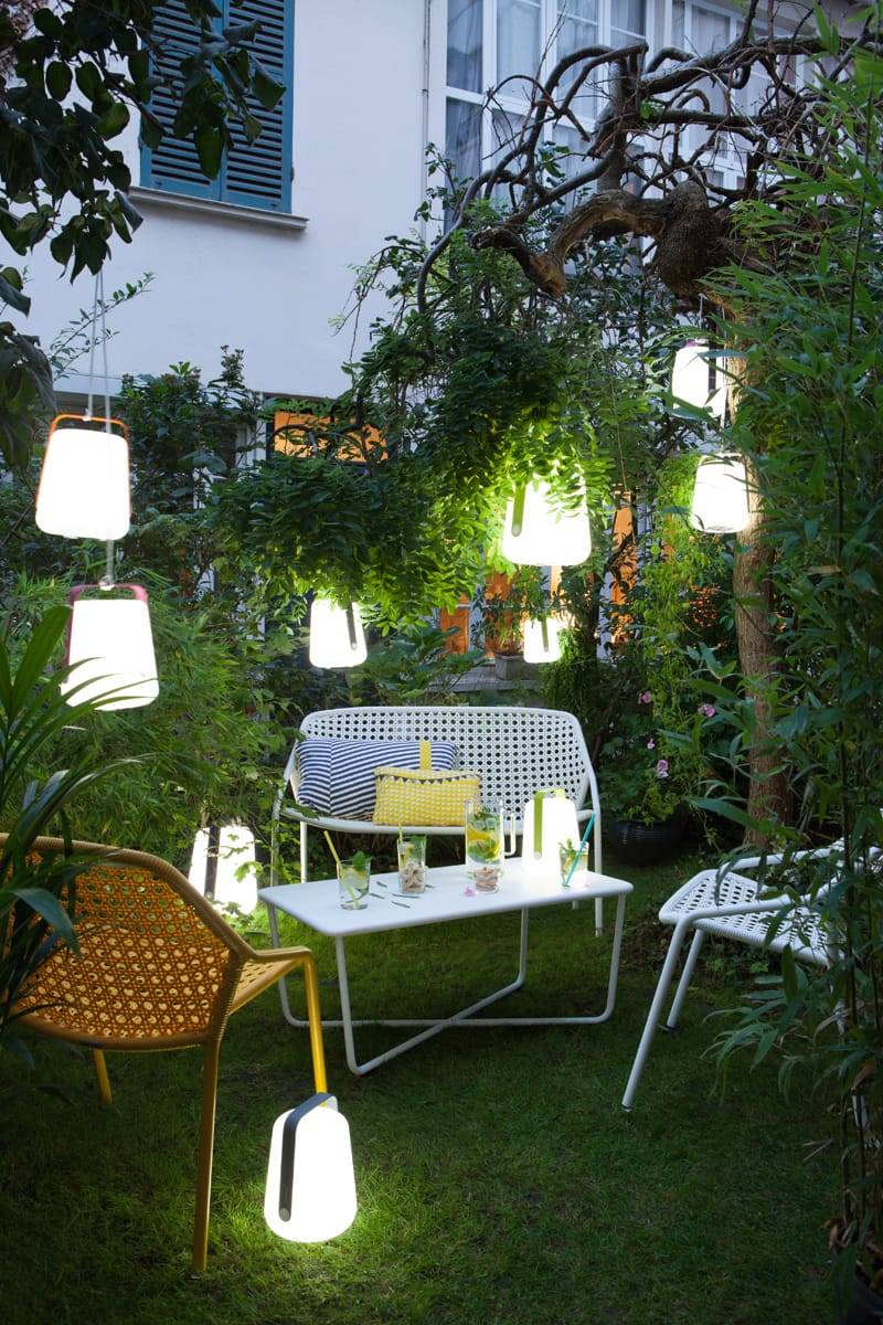 Fermob - Fermob - Lampe Balad gris orage - L.19 x l.19 x H.25 cm - Image 2