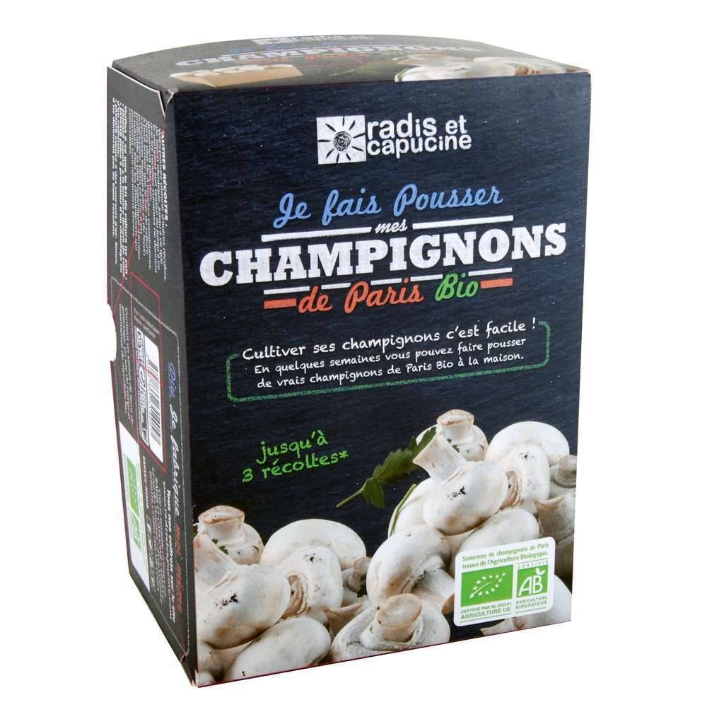 Radis et Capucine - Kit De Culture Champignons De Paris - RADIS ET CAPUCINE - Image 3
