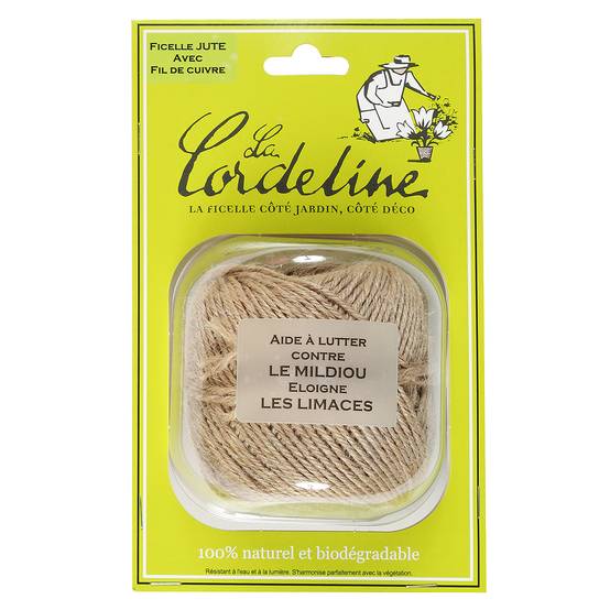 La Cordeline - Pelote Ficelle Jute Fil Cuivre – LA CORDELINE - Image 2