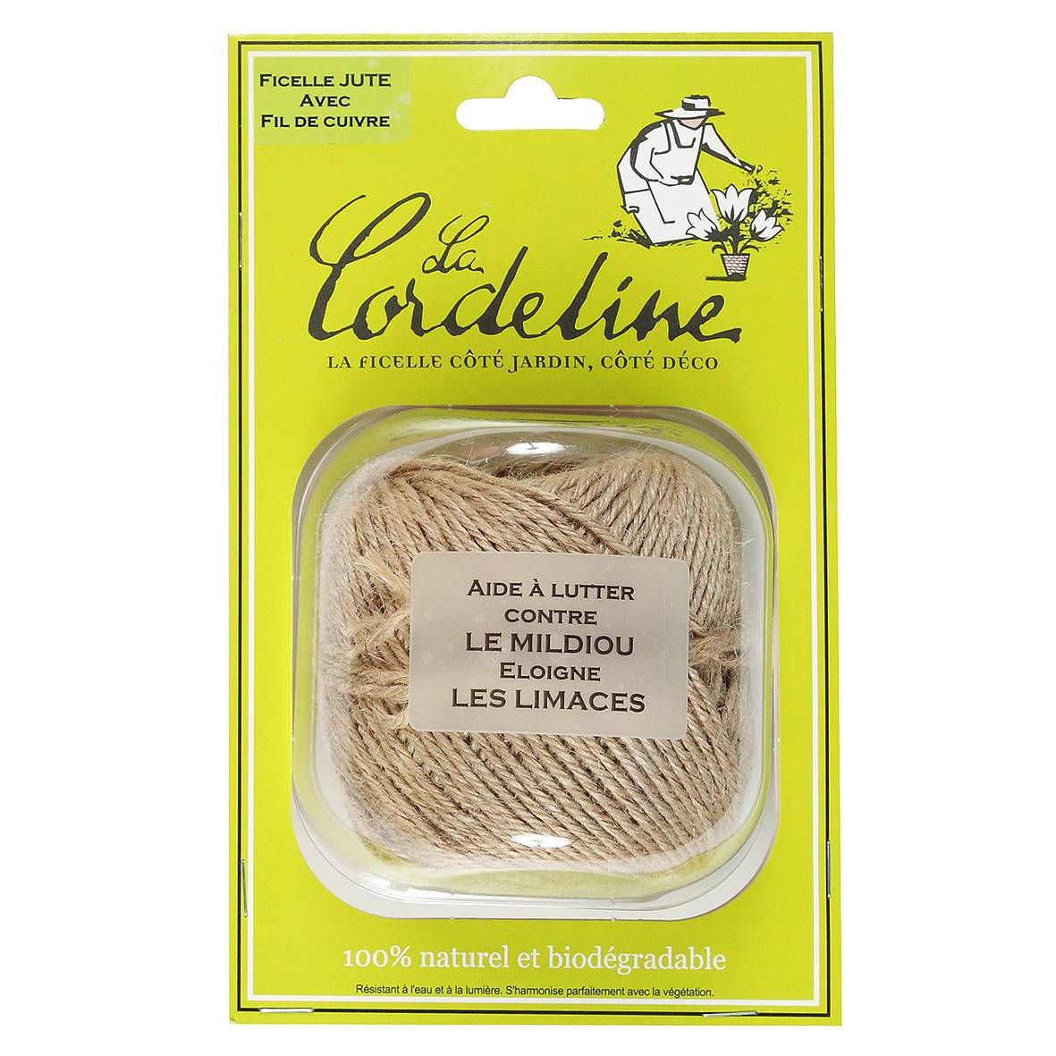 La Cordeline - Pelote Ficelle Jute Fil Cuivre – LA CORDELINE - Image 2