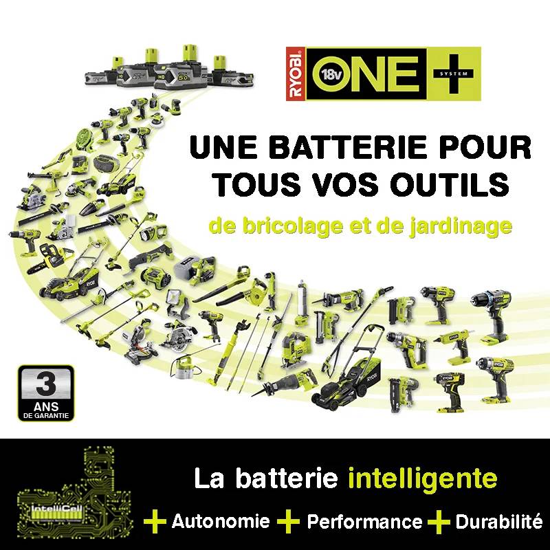 Ryobi - Tronçonneuse à batterie brushless 18 V – RYOBI - Image 11