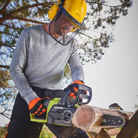 Ryobi - Tronçonneuse à batterie brushless 18 V – RYOBI - Image 30