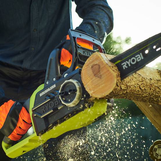 Ryobi - Tronçonneuse à batterie brushless 18 V – RYOBI - Image 26