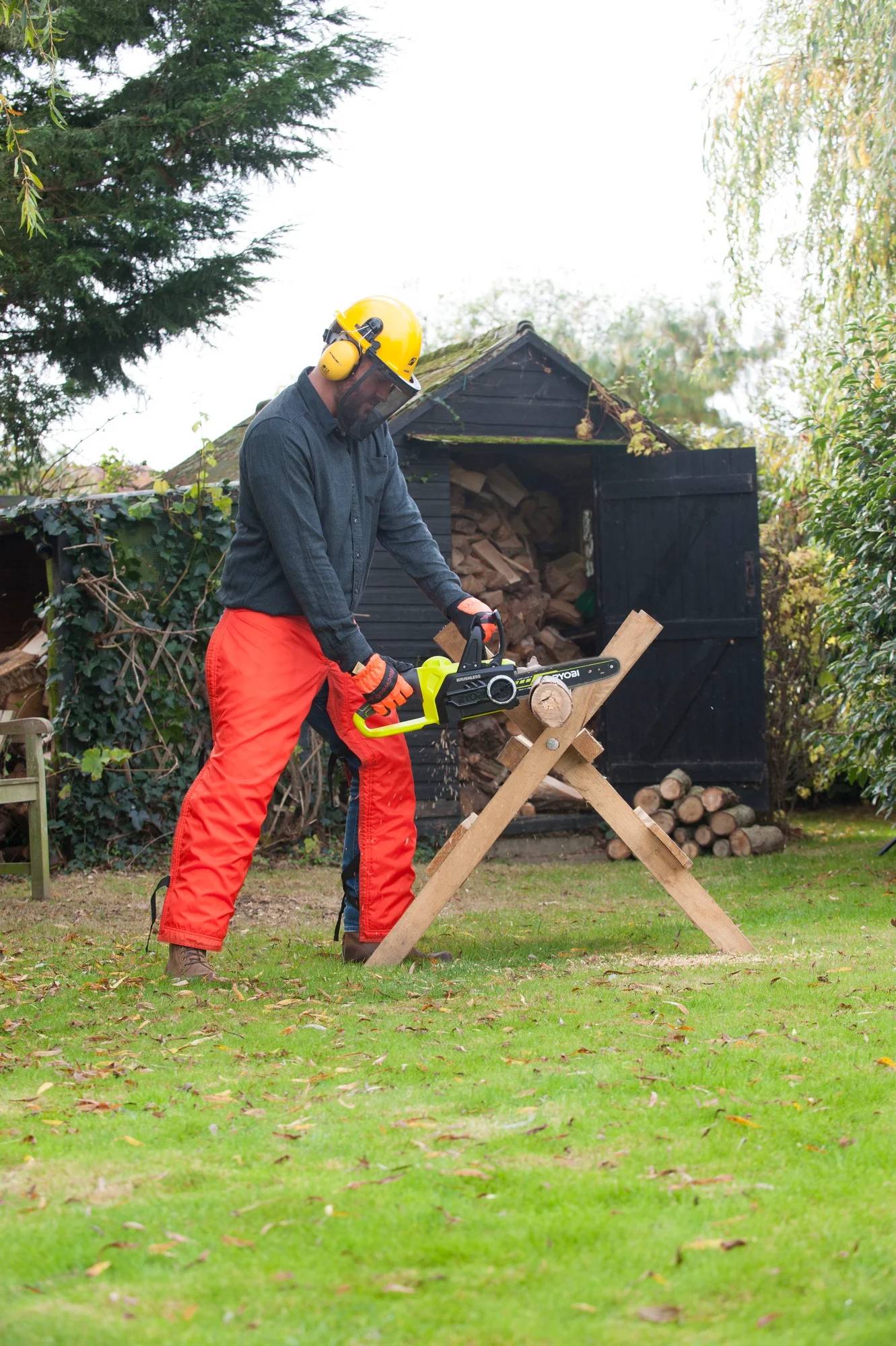 Ryobi - Tronçonneuse à batterie brushless 18 V – RYOBI - Image 31
