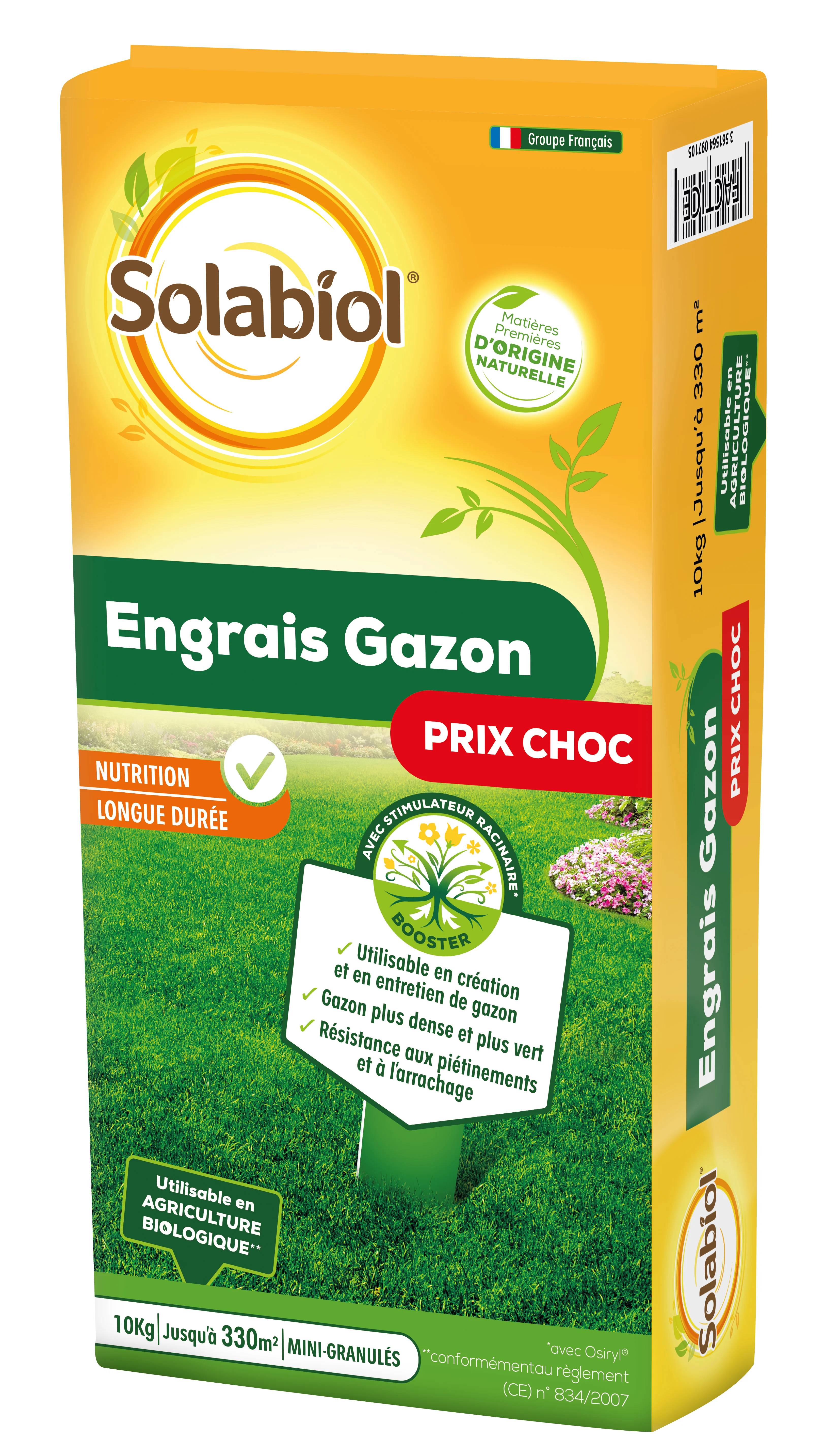 Solabiol - Engrais gazon longue durée - SOLABIOL - Image 1
