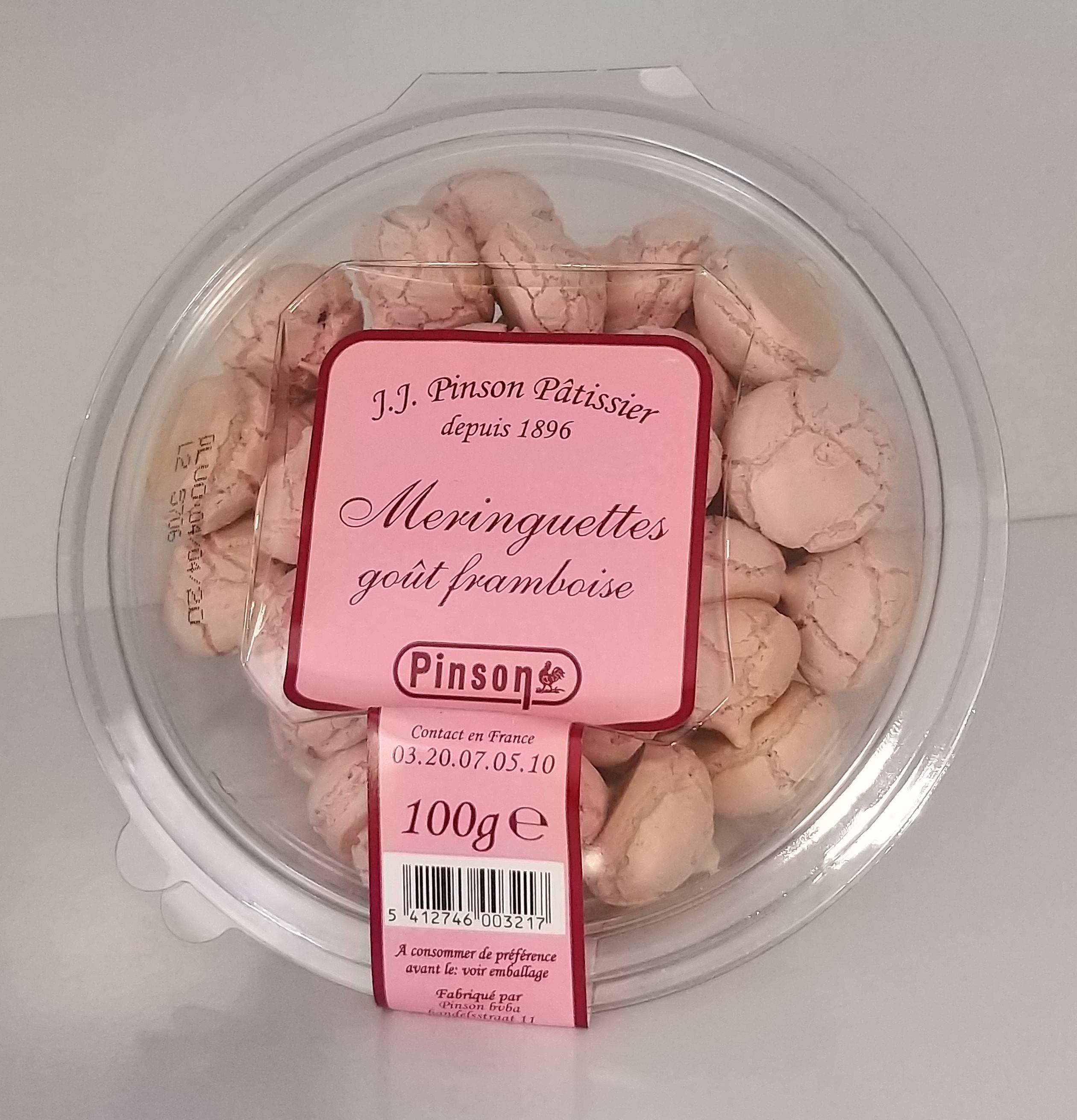 Petit Baron Bakery  - Bol Meringuettes et Framboise 100G - Image 3