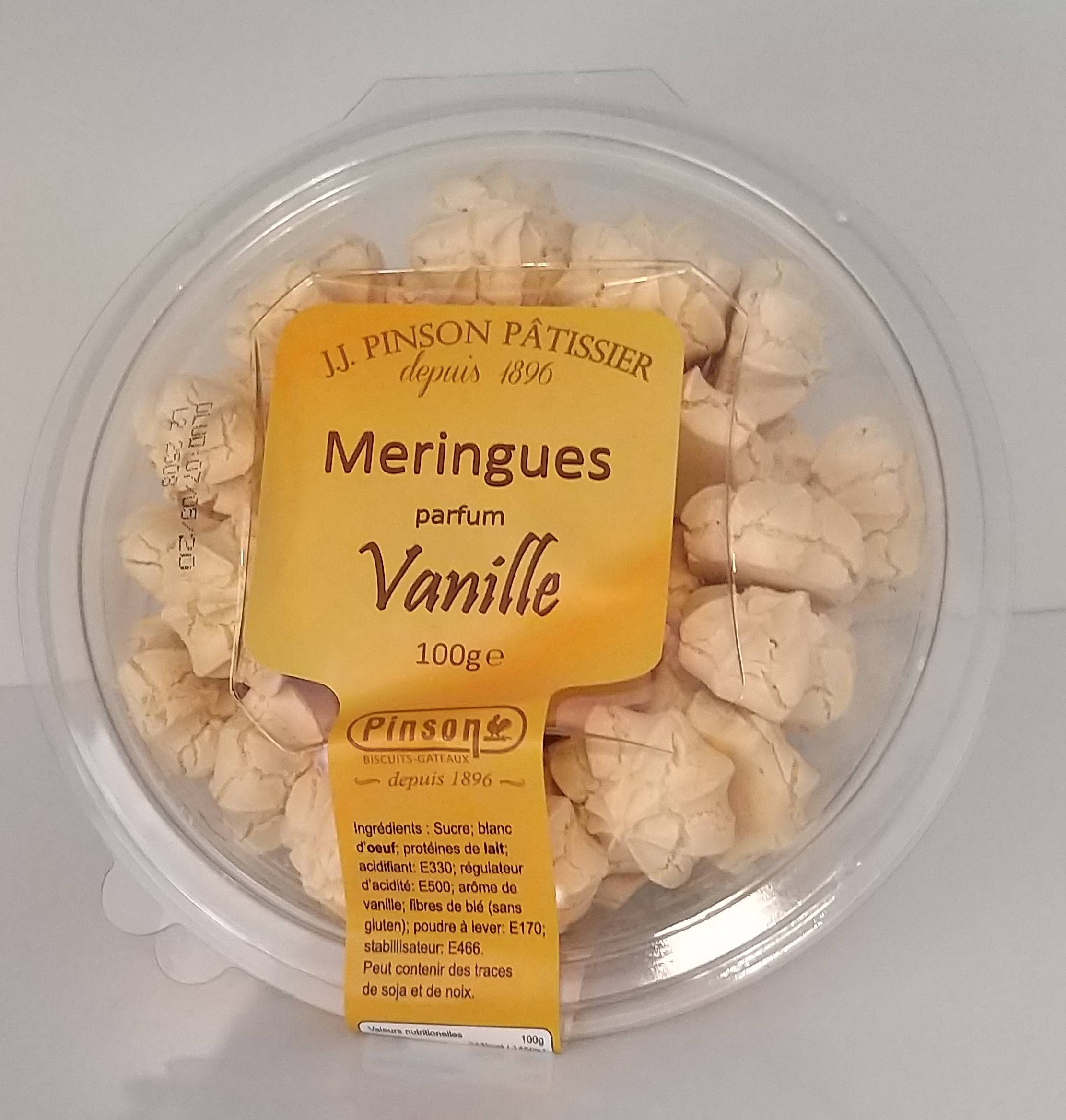 Petit Baron Bakery  - Bol Meringues et Vanille 100G - Image 1