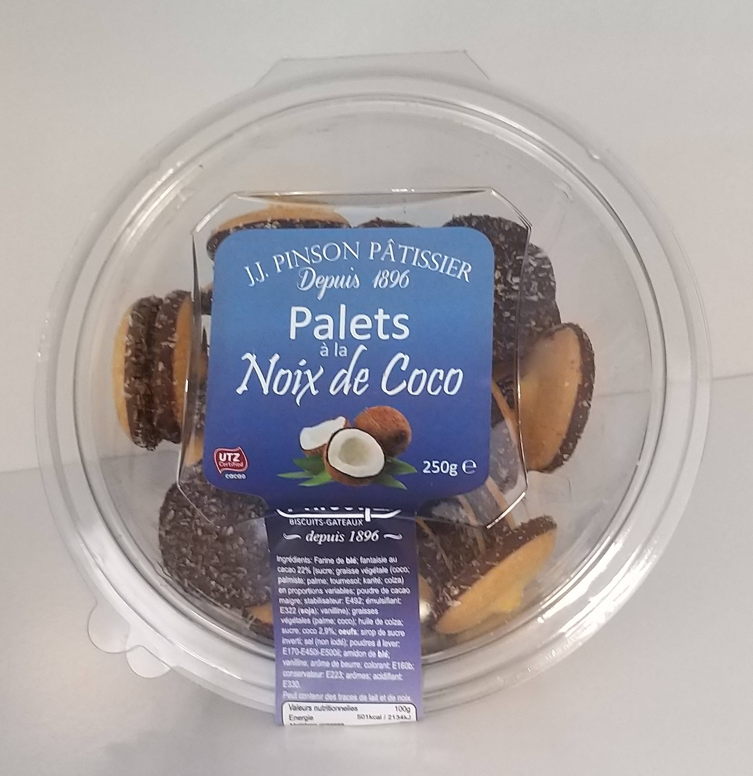 Petit Baron Bakery  - Bol De Palets à La Noix De Coco 250G - Image 1