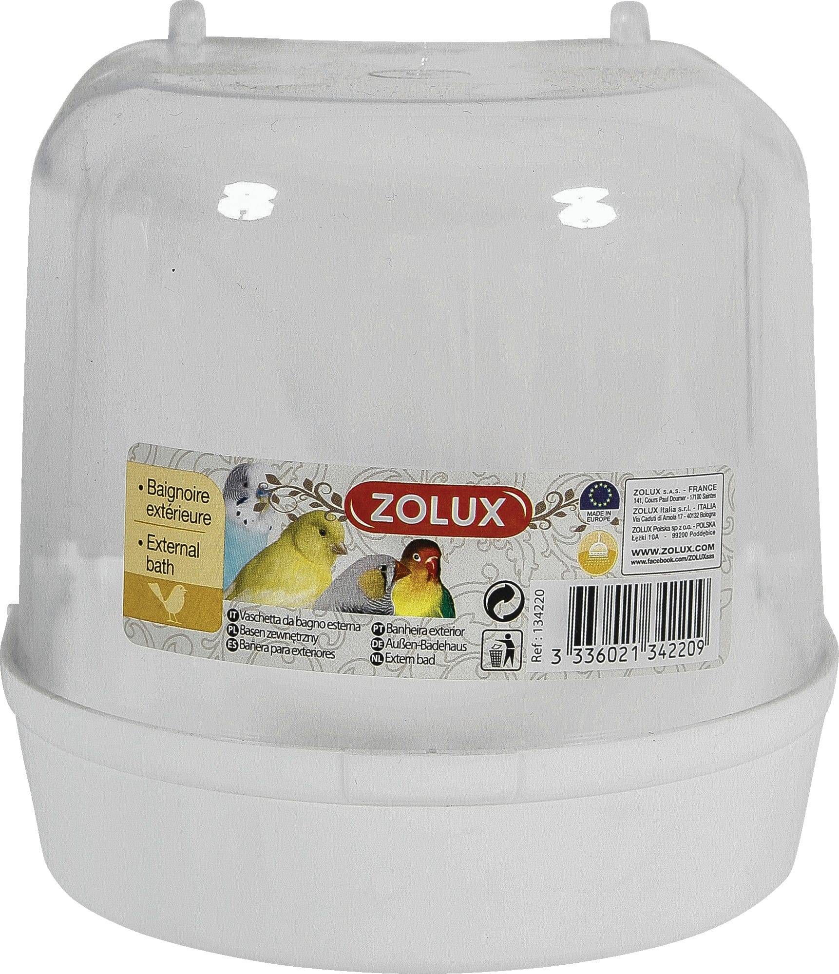 Zolux - Baignoire extérieure oiseau – ZOLUX