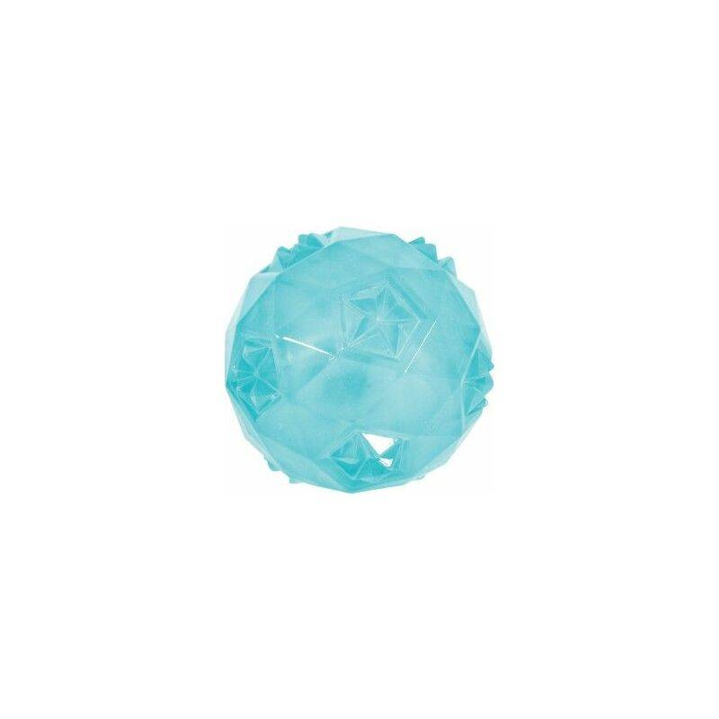 Zolux - Jouet pour chien balle pop TPR turquoise - Image 3