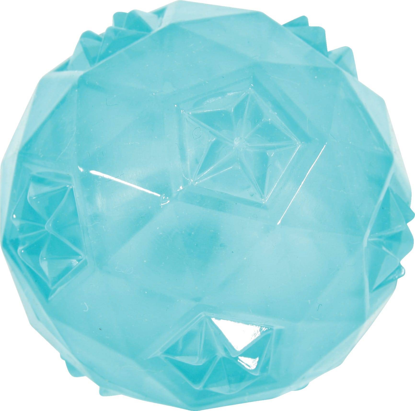 Zolux - Jouet pour chien balle pop TPR turquoise - Image 2