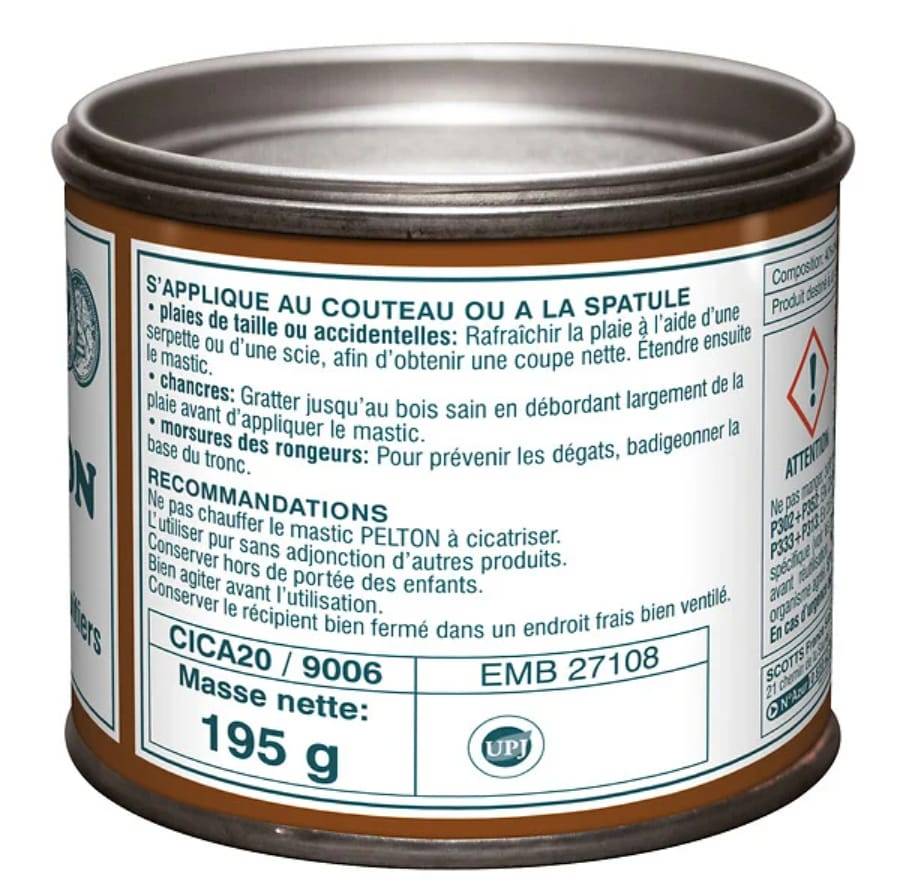 Fertiligène - Mastic à cicatriser PELTON - Image 1