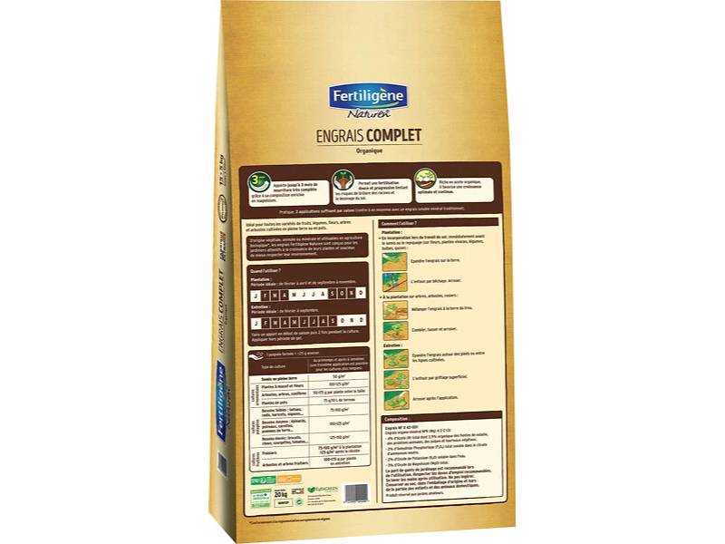 Naturen - Engrais Complet Organique Grandes Surfaces 15kg – NATUREN - Image 1