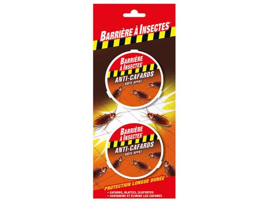 Algoflash - Anti-cafards boîte appât 2x3g – BARRIERE A INSECTES