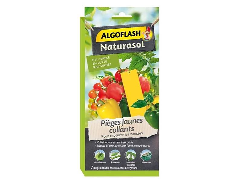Algoflash Naturasol - Appât granulé anti-limaces phosphate de fer - ALGOFLASH NATURASOL