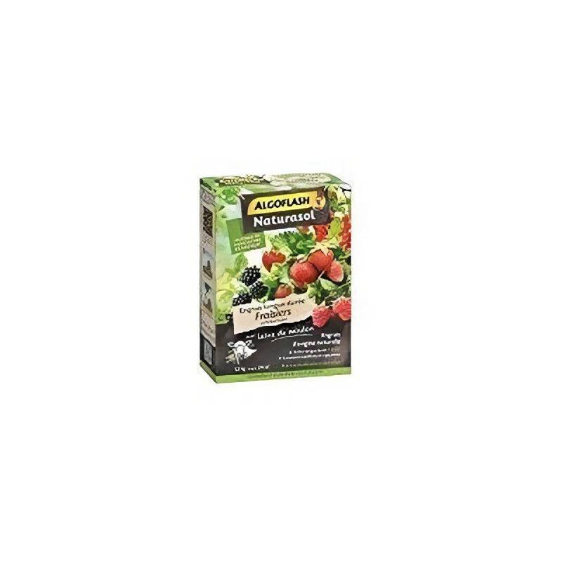 Algoflash Naturasol - Engrais fraisiers et petits fruits laine de mouton 1,2 kg ALGOFLASH NATURASOL - Image 2