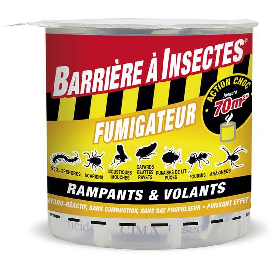 Barrière à insectes - Fumigène hydro réactif insectes volants et rampants 10g - INSECT BARRIER - Image 3