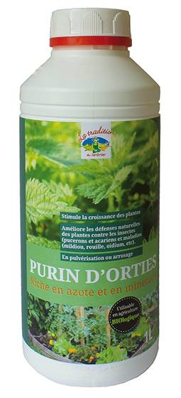 La tradition du Jardinier - Purin d'orties - Bidon de 1 Litre
