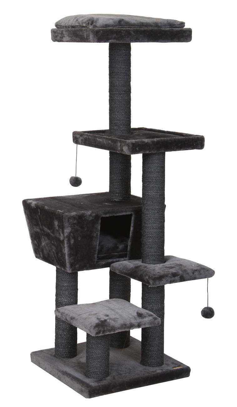 Arbre à Chat North Dakota Bois Sisal Gris – EBI