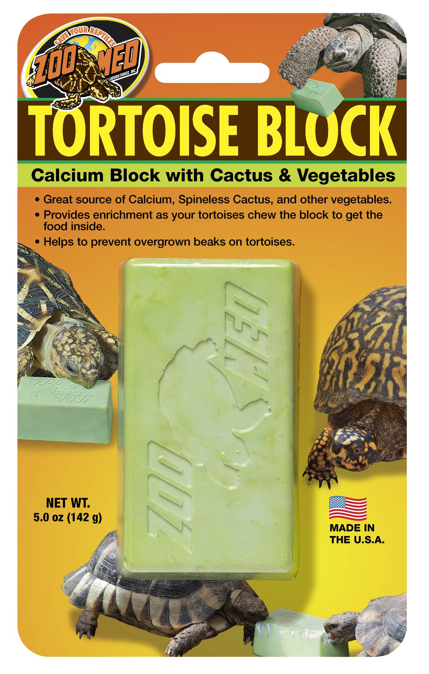 Zoomed - Bloc De Calcium Tortue Terrestre - ZOOMED - Image 1