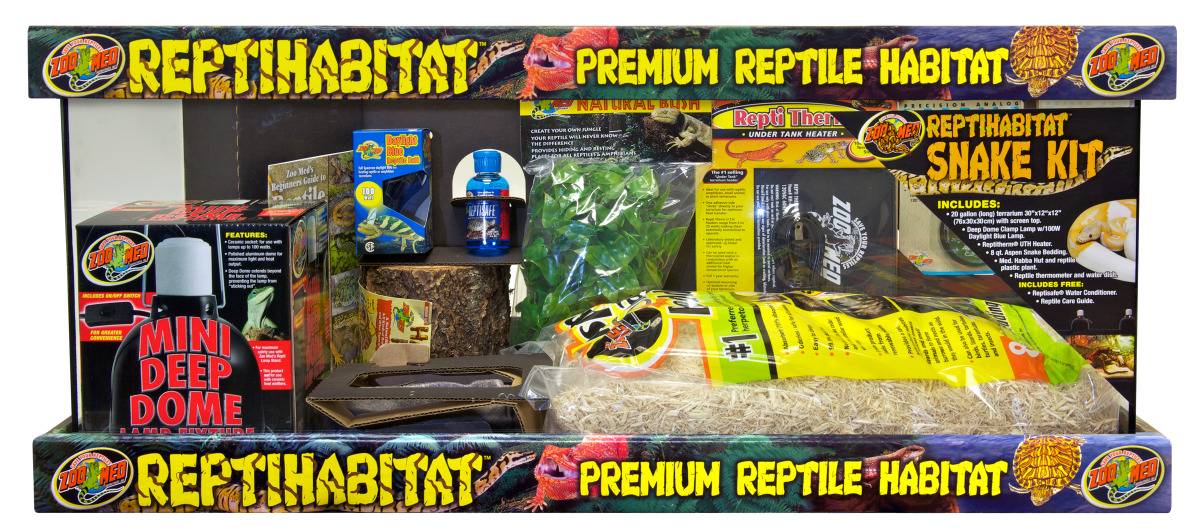 Zoomed - Zoomed - Kit habitat complet pour serpent - Image 1