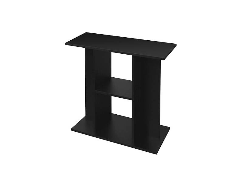 Ciano - Meuble pour aquarium terrarium bois mélaminé noir - CIANO - Image 2