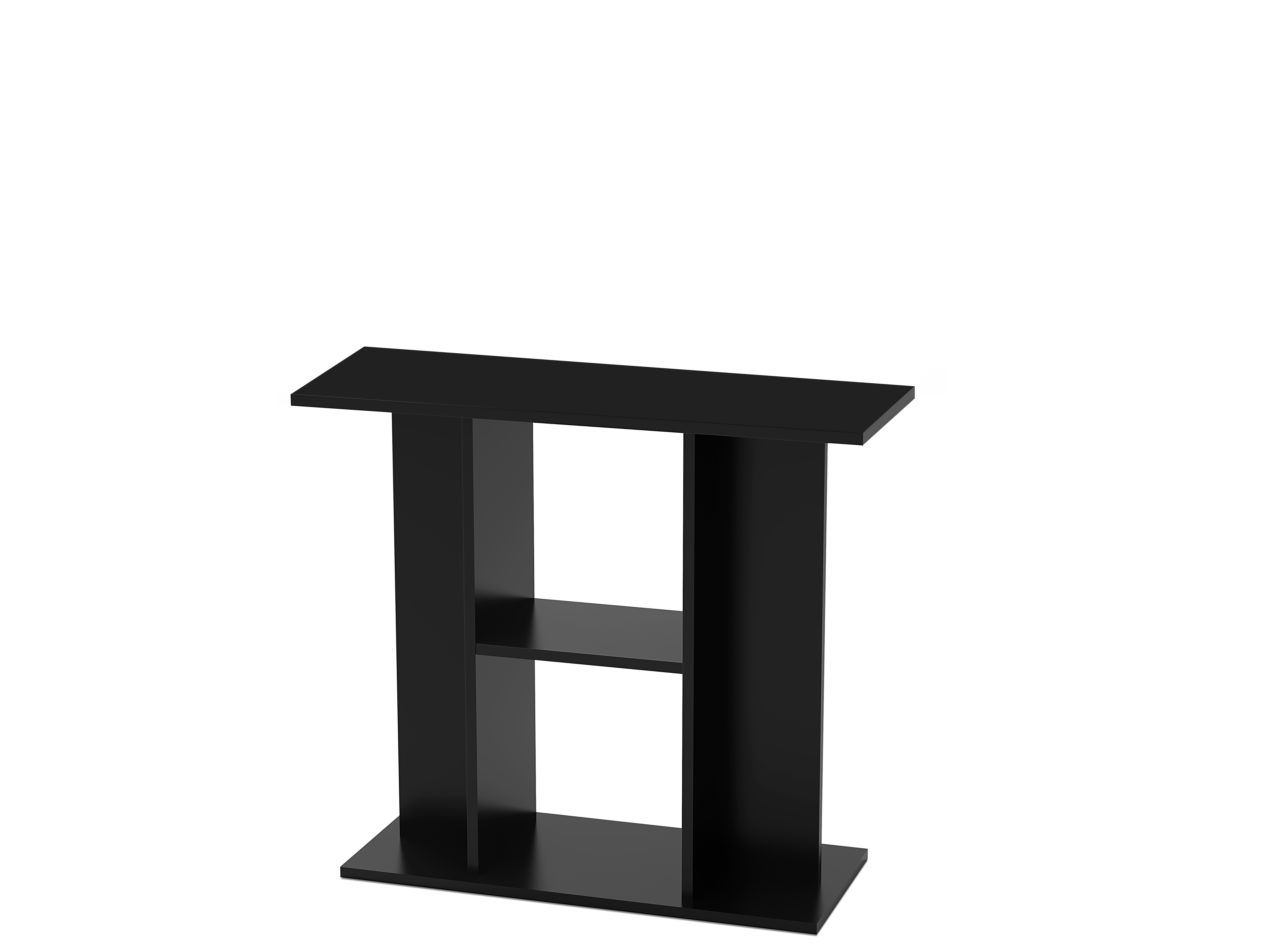 Ciano - Meuble pour aquarium terrarium bois mélaminé noir - CIANO - Image 3
