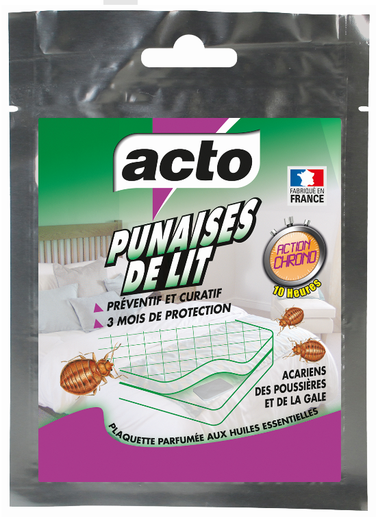 Acto - Plaquette Punaises de Lit et Acariens - ACTO - Image 1