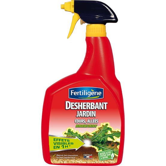 Désherbants cours, allées et terrasses 900 ml