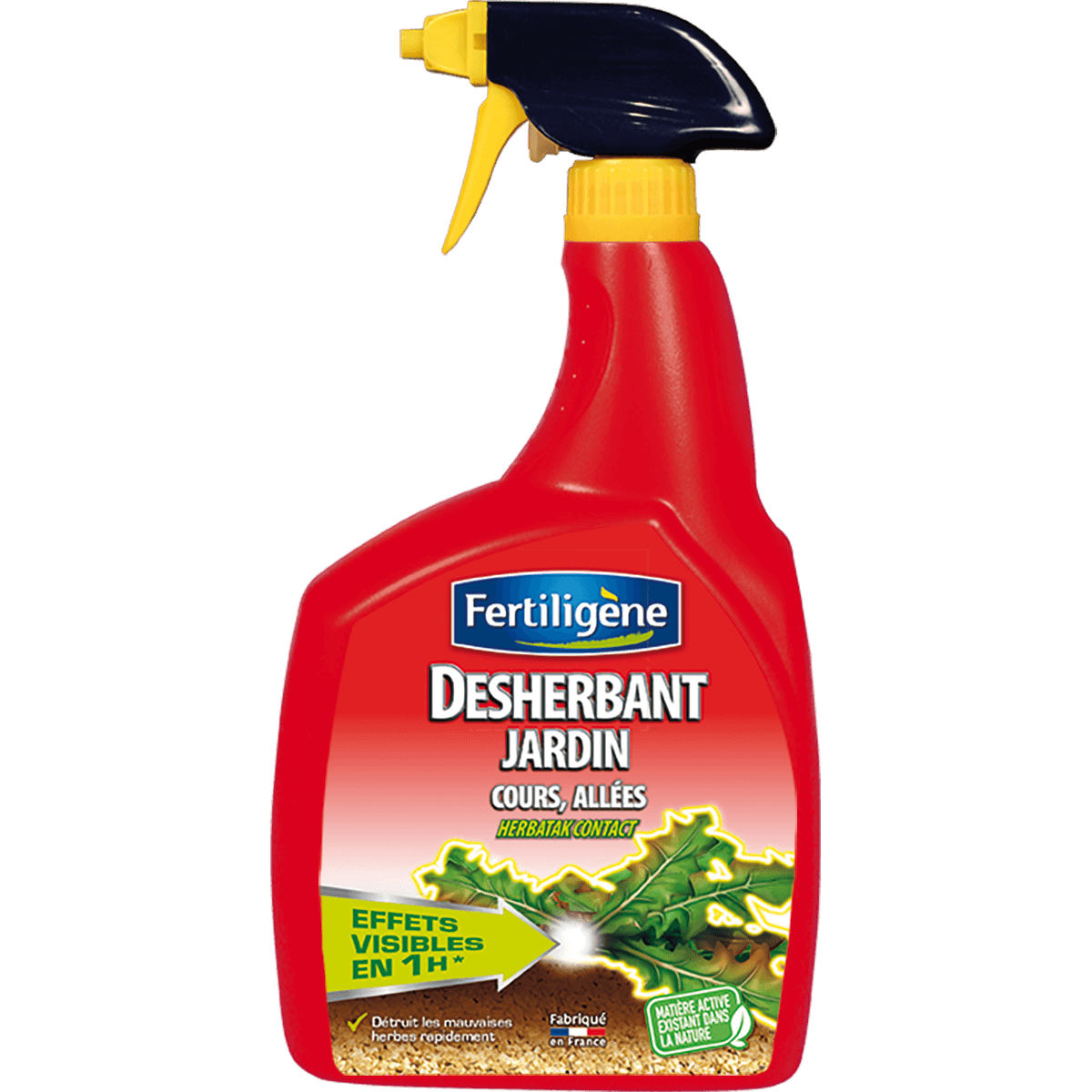 Désherbants cours, allées et terrasses 900 ml