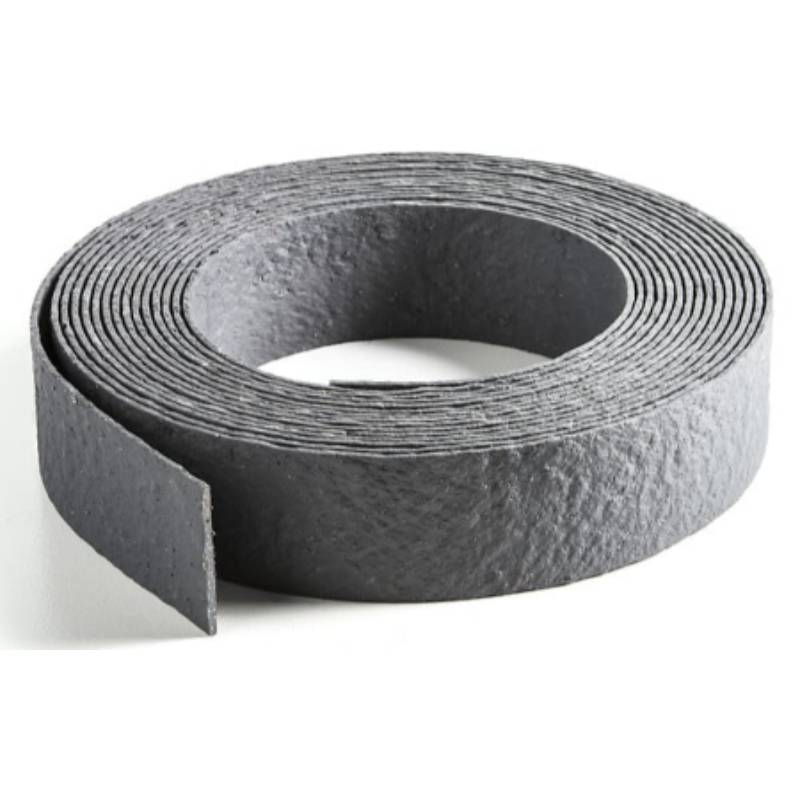 Ecolat - Bordure rouleau Ecolat Gris L.2500 x H.14 cm
