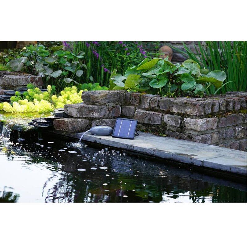 Ubbink - Pompe à air solaire pour bassin de jardin Air Solar 120 - Ubbink - Image 6