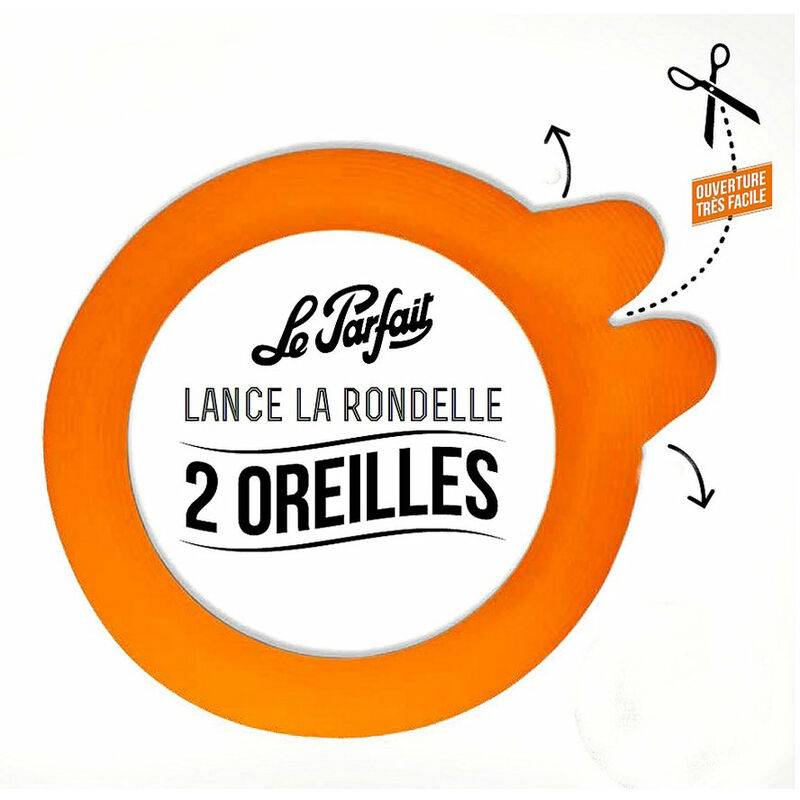 Le Parfait - Rondelle universelle 2 oreilles Ø 8,5 cm sachet 10 - LE PARFAIT - Image 2
