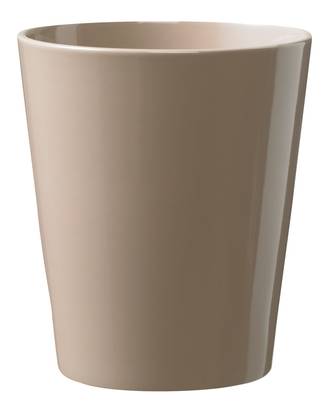 Cache pot orchidée D12,5 - H15 cm taupe