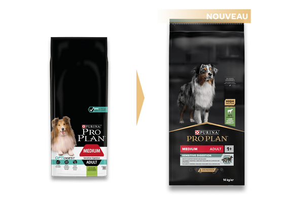 Purina Pro Plan - Croquettes chien Medium Adulte Sensitive Digestion Agneau 14 kg - PRO PLAN - Image 5