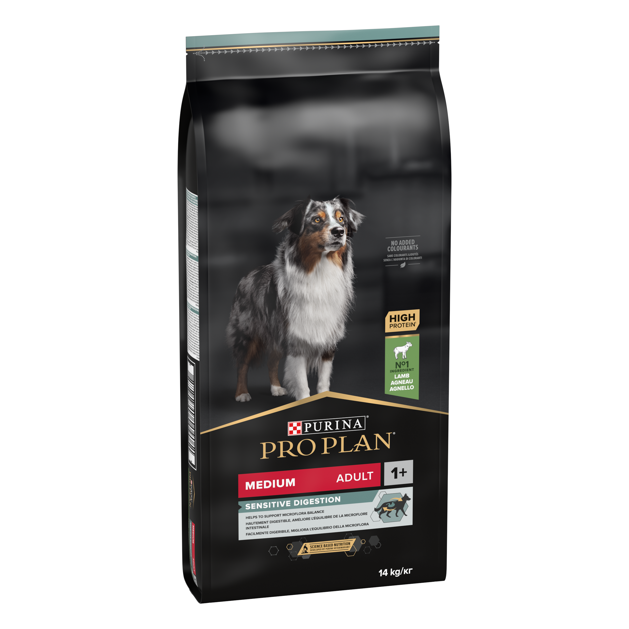 Purina Pro Plan - Croquettes chien Medium Adulte Sensitive Digestion Agneau 14 kg - PRO PLAN - Image 1
