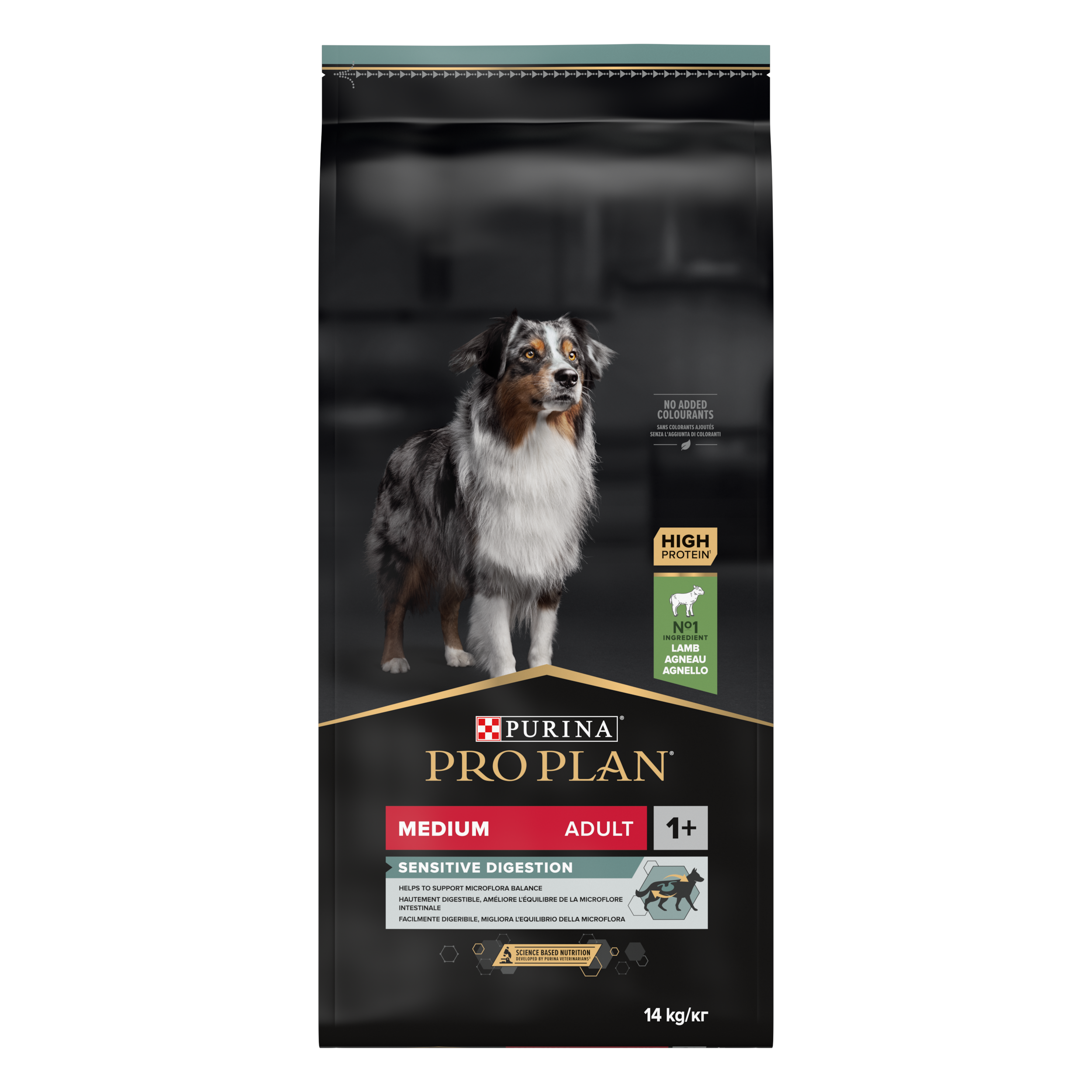 Purina Pro Plan - Croquettes chien Medium Adulte Sensitive Digestion Agneau 14 kg - PRO PLAN - Image 14