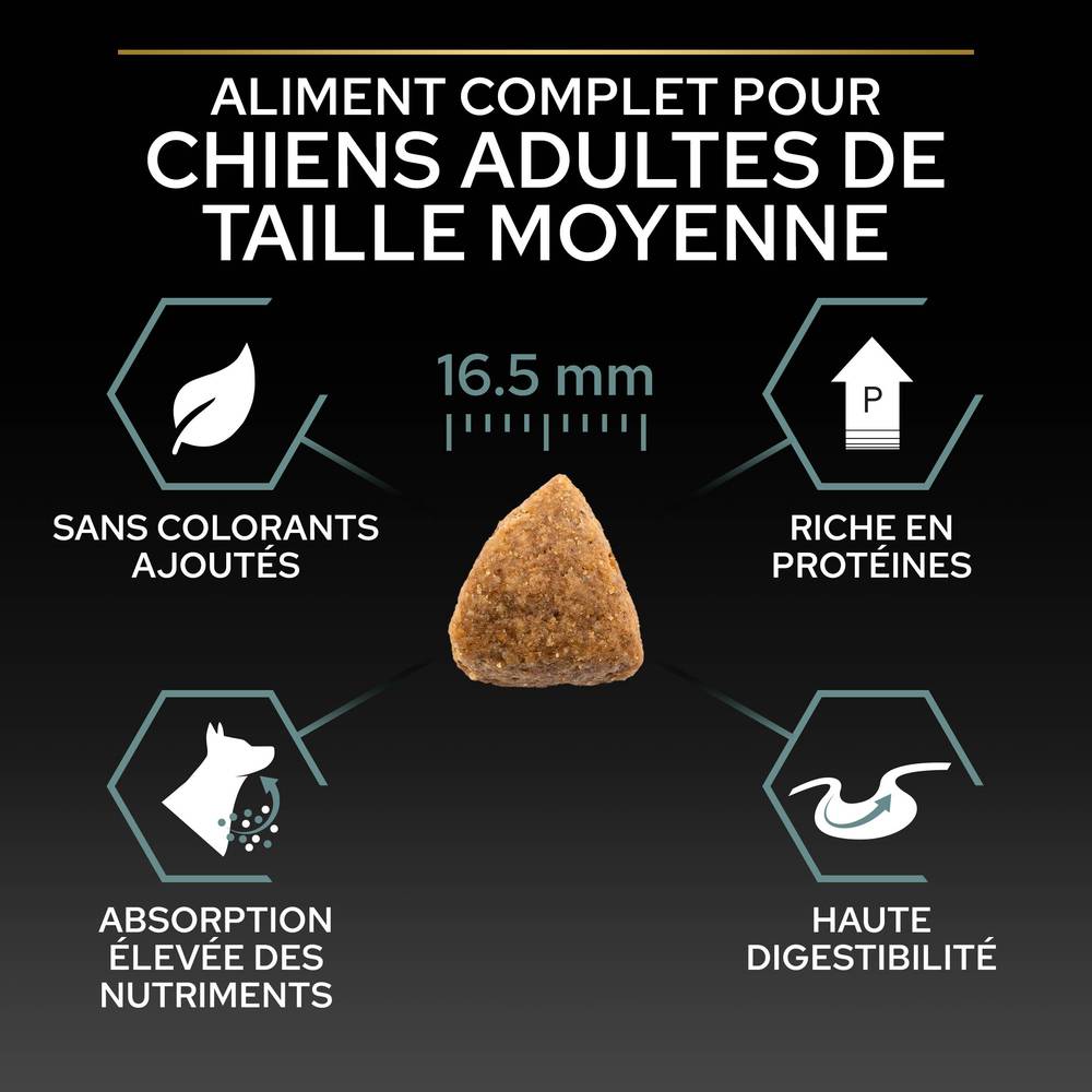 Purina Pro Plan - Croquettes chien Medium Adulte Digestion à l'agneau 3 kg- PRO PLAN - Image 15